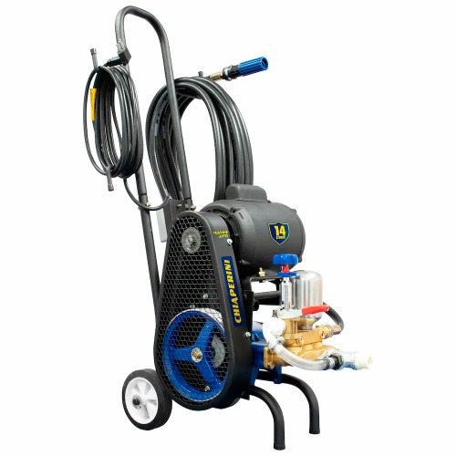 Lavadora de média pressão 320 libras 1 hp com carrinho e mangueira 10m - LJ14L 220V Lavadora de média pressão 320 libras 1 hp com carrinho e mangueira 10m - LJ14L 220V