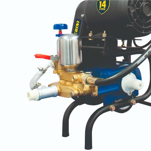 Lavadora de média pressão 320 libras 1 hp com carrinho e mangueira 10m - LJ14L 220V Lavadora de média pressão 320 libras 1 hp com carrinho e mangueira 10m - LJ14L 220V