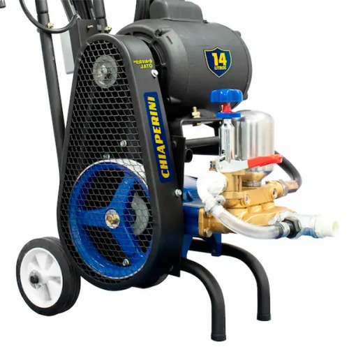 Lavadora de média pressão 320 libras 1 hp com carrinho e mangueira 10m - LJ14L 220V Lavadora de média pressão 320 libras 1 hp com carrinho e mangueira 10m - LJ14L 220V