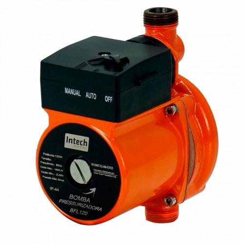 Bomba pressurizadora 120 watts 1600 L/H - BFL120 110V Bomba pressurizadora 120 watts 1600 L/H - BFL120 110V