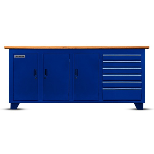 Bancada fechada com 6 gavetas e 3 portas RLL-214 Bancada fechada com 6 gavetas e 3 portas RLL-214