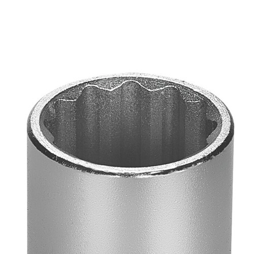 Soquete estriado 18 mm encaixe 1/2 Soquete estriado 18 mm encaixe 1/2