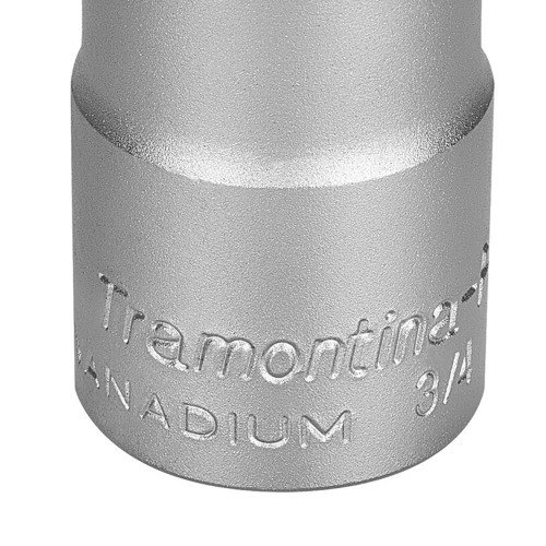 Soquete estriado 22 mm encaixe 3/4 Soquete estriado 22 mm encaixe 3/4