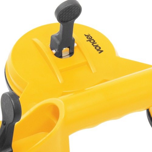 Ventosa tripla em plástico ABS capacidade 75 kg Ventosa tripla em plástico ABS capacidade 75 kg