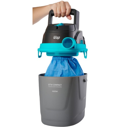 Aspirador de pó e líquido 1.400 watts - GTW Compact 110V Aspirador de pó e líquido 1.400 watts - GTW Compact 110V