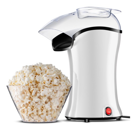 Pipoqueira elétrica com bico direcionador 1200 watts branca- PopFlix 220V Pipoqueira elétrica com bico direcionador 1200 watts branca- PopFlix 220V