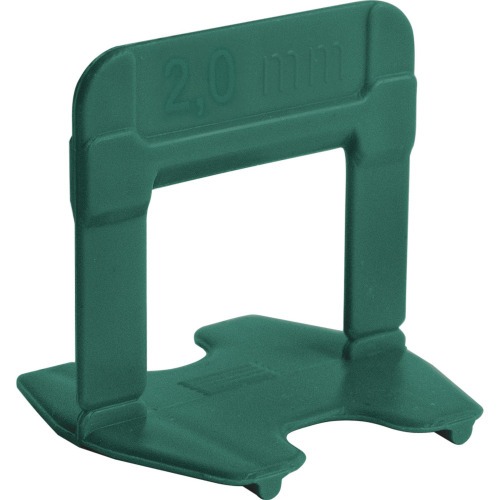 Espaçador e nivelador para piso 2,0 mm com 500 peças - ECO Espaçador e nivelador para piso 2,0 mm com 500 peças - ECO