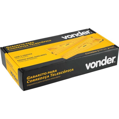 Gabarito para corrediça telescópica Gabarito para corrediça telescópica