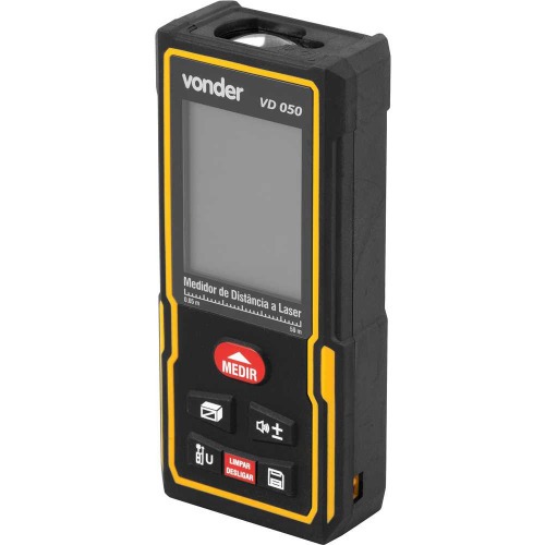 Trena a laser com leitura de até 50 metros - VD 050 Trena a laser com leitura de até 50 metros - VD 050
