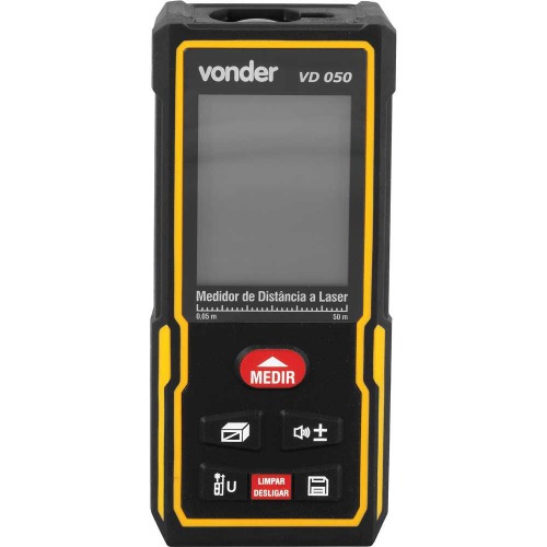 Trena a laser com leitura de até 50 metros - VD 050 Trena a laser com leitura de até 50 metros - VD 050