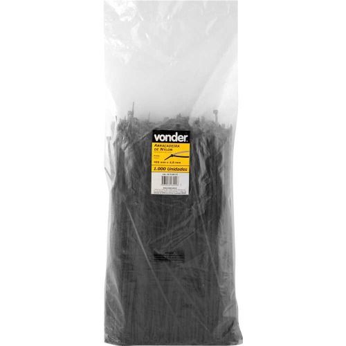 Abraçadeira de nylon 40 cm com 1.000 peças Abraçadeira de nylon 40 cm com 1.000 peças