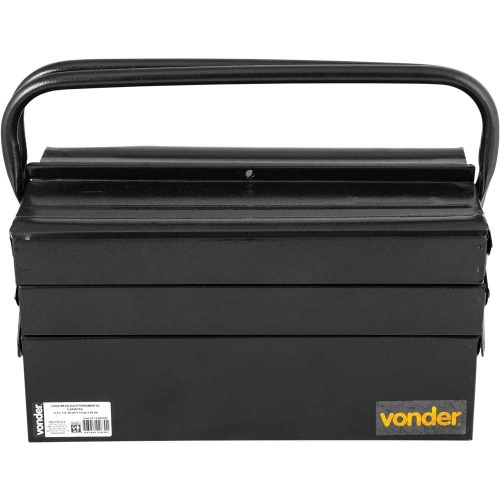 Caixa metálica para ferramentas com 5 gavetas 40 x 19 x 20 cm Caixa metálica para ferramentas com 5 gavetas 40 x 19 x 20 cm