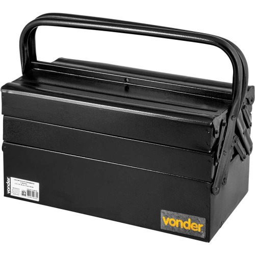 Caixa metálica para ferramentas com 5 gavetas 40 x 19 x 20 cm Caixa metálica para ferramentas com 5 gavetas 40 x 19 x 20 cm