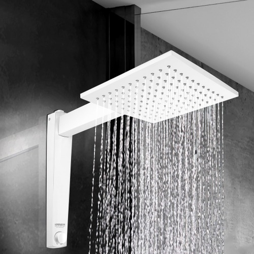 Chuveiro eletrônico 6800 watts 220V branco - Acqua Century Chuveiro eletrônico 6800 watts 220V branco - Acqua Century