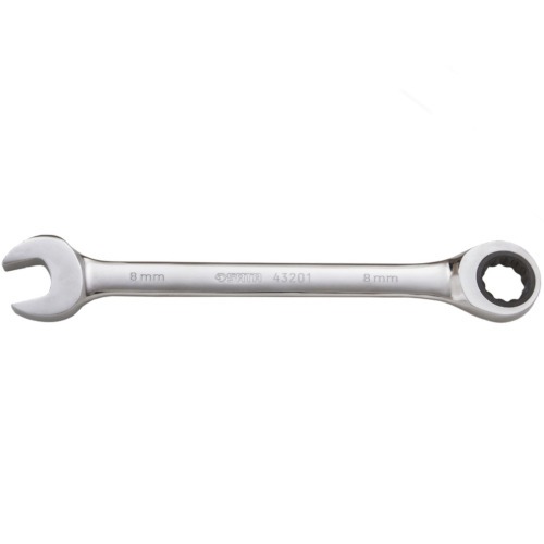 Chave combinada com catraca 8 mm aço cromo vanádio - ST43201ST Chave combinada com catraca 8 mm aço cromo vanádio - ST43201ST