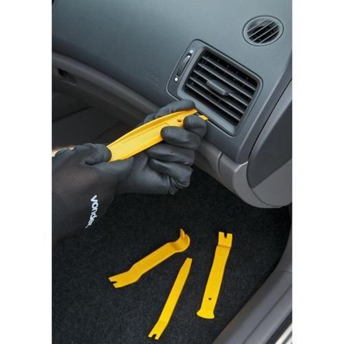 Jogo de espátulas de nylon automotivas com 4 peças Jogo de espátulas de nylon automotivas com 4 peças