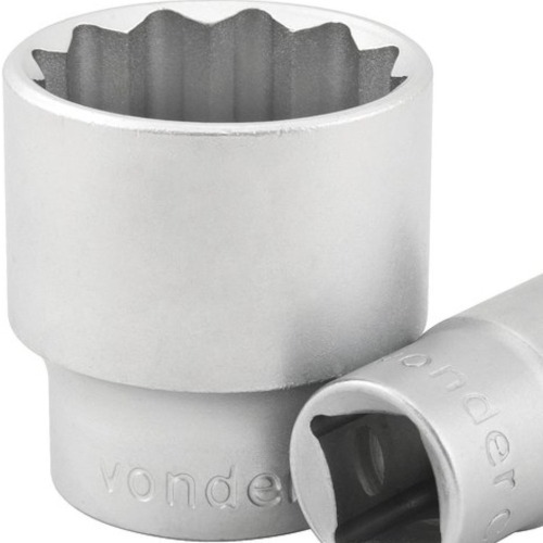 Soquete estriado 22 mm encaixe 1/2 Soquete estriado 22 mm encaixe 1/2