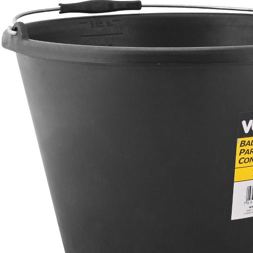 Balde plástico 12 litros para concreto Balde plástico 12 litros para concreto