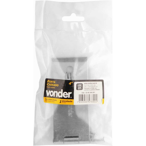 Porta cadeado zincado 4 Porta cadeado zincado 4