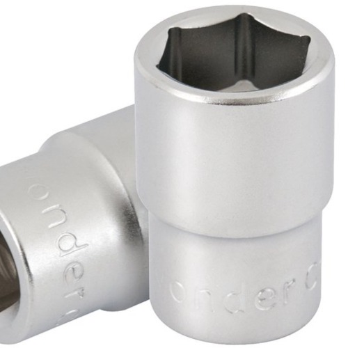 Soquete sextavado 17 mm encaixe 1/2 Soquete sextavado 17 mm encaixe 1/2