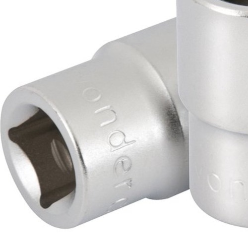 Soquete sextavado 17 mm encaixe 1/2 Soquete sextavado 17 mm encaixe 1/2