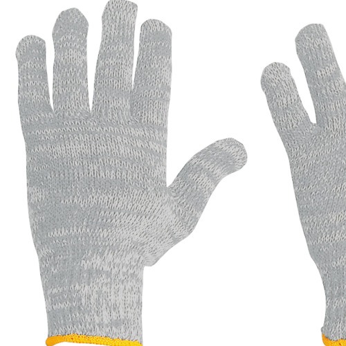 Luva de malha 3 fios mesclada tamanho 10 Luva de malha 3 fios mesclada tamanho 10