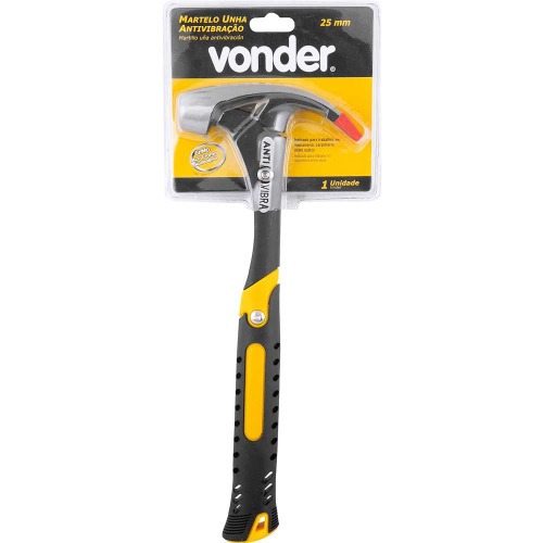 Martelo unha 25 mm antivibração Martelo unha 25 mm antivibração