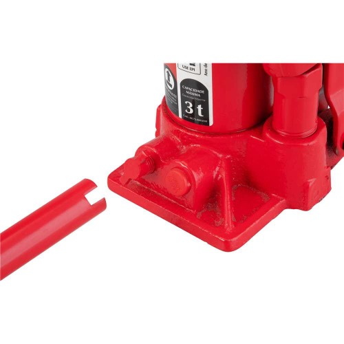 Macaco hidráulico tipo garrafa capacidade de 3 toneladas Macaco hidráulico tipo garrafa capacidade de 3 toneladas