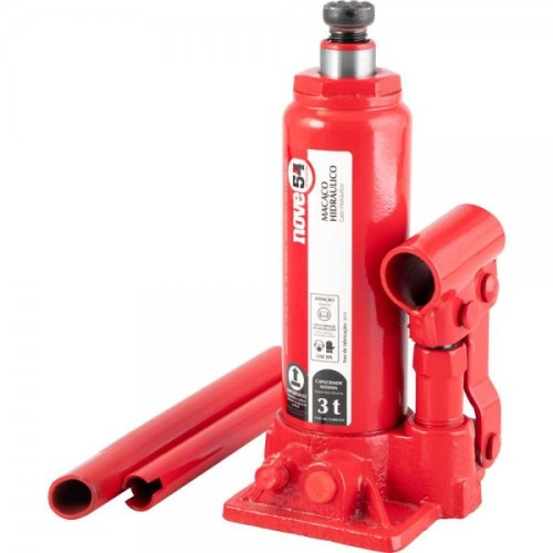 Macaco hidráulico tipo garrafa capacidade de 3 toneladas Macaco hidráulico tipo garrafa capacidade de 3 toneladas