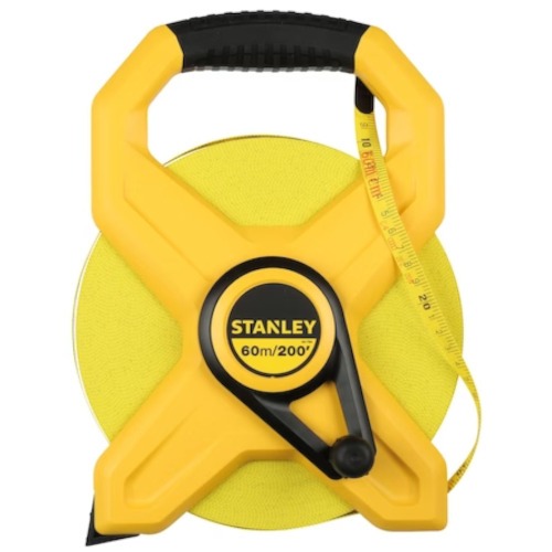 Trena aberta com fita de fibra de vidro com 60 metros Trena aberta com fita de fibra de vidro com 60 metros