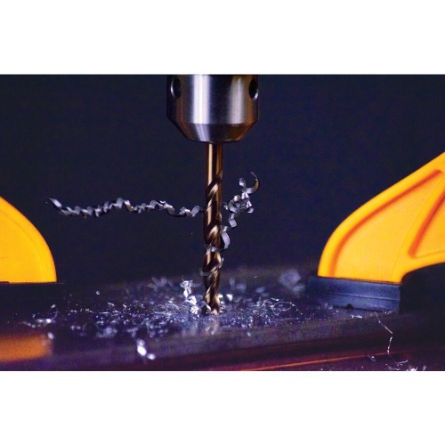 Broca de aço rápido para metal 4,75 mm - Gold Ferrous Broca de aço rápido para metal 4,75 mm - Gold Ferrous