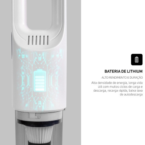 Aspirador de pó portátil a bateria - Handson Aspirador de pó portátil a bateria - Handson