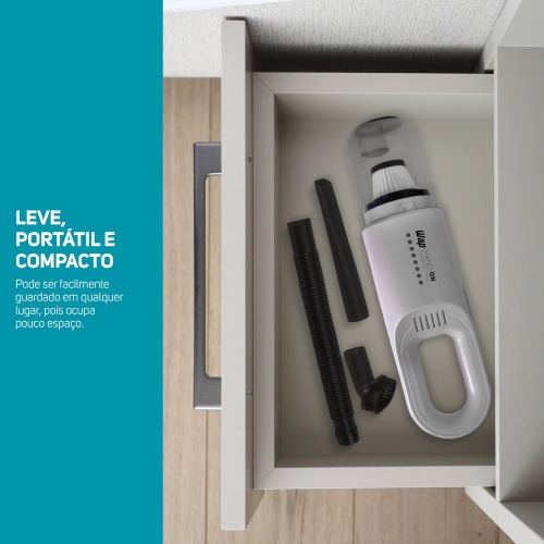 Aspirador de pó portátil a bateria - Handson Aspirador de pó portátil a bateria - Handson