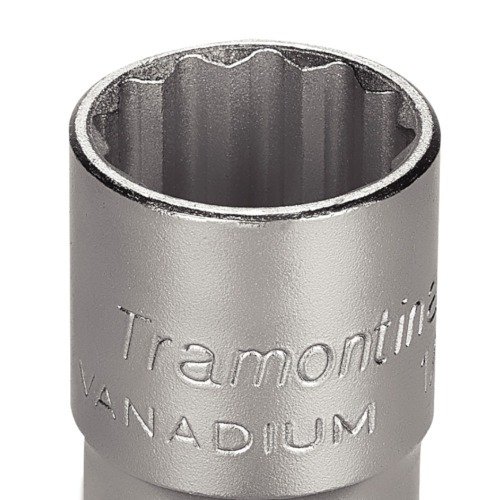 Soquete estriado 20 mm encaixe 1/2 Soquete estriado 20 mm encaixe 1/2