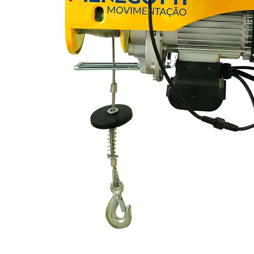 Guincho Talha elétrica 300/600 kg elevação até 12 m com trole elétrico - Prime 220V Guincho Talha elétrica 300/600 kg elevação até 12 m com trole elétrico - Prime 220V