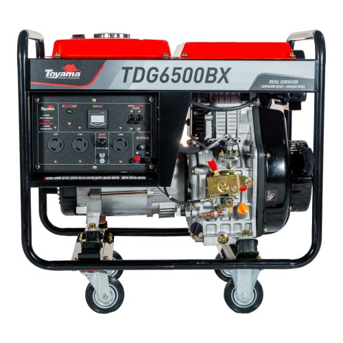 Gerador de energia 5,5 kva a diesel bivolt partida manual - TDG6500BX 110V/220V Gerador de energia 5,5 kva a diesel bivolt partida manual - TDG6500BX 110V/220V