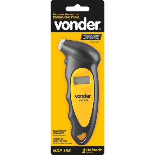 Calibrador e medidor digital de pressão para pneus - MDP 155 Calibrador e medidor digital de pressão para pneus - MDP 155
