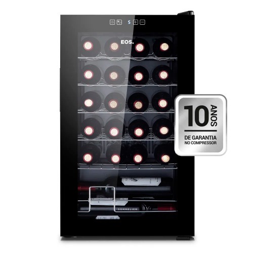 Adega climatizada para 24 garrafas compressor Sommelier - EAC24G 220V Adega climatizada para 24 garrafas compressor Sommelier - EAC24G 220V