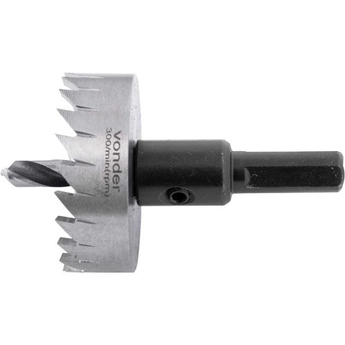 Serra copo de aço rápido 38 mm para inox Serra copo de aço rápido 38 mm para inox