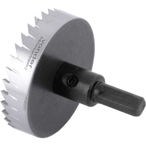 Serra copo de aço rápido 53 mm para inox Serra copo de aço rápido 53 mm para inox