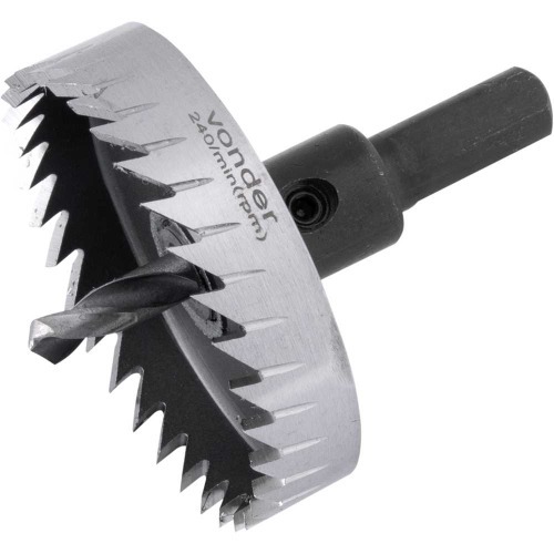 Serra copo de aço rápido 53 mm para inox Serra copo de aço rápido 53 mm para inox