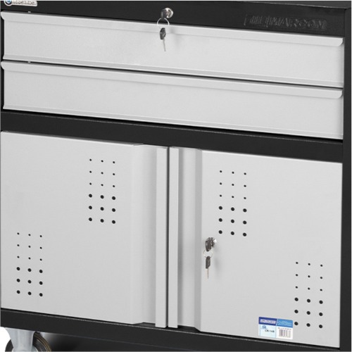 Carrinho para ferramentas com 2 gavetas e 2 portas - CR-14B Carrinho para ferramentas com 2 gavetas e 2 portas - CR-14B