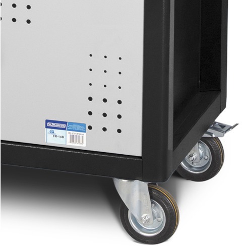 Carrinho para ferramentas com 2 gavetas e 2 portas - CR-14B Carrinho para ferramentas com 2 gavetas e 2 portas - CR-14B
