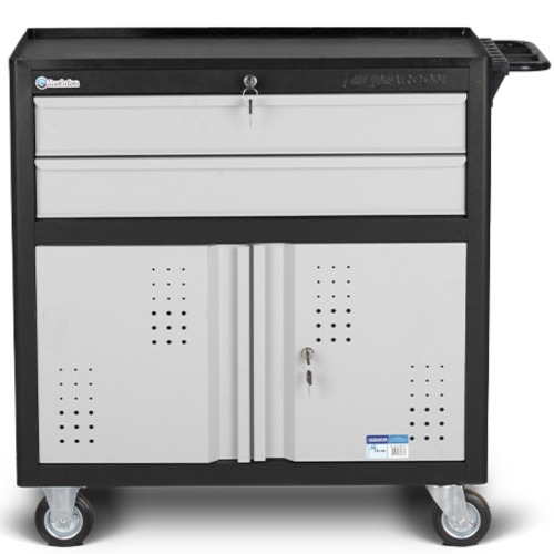 Carrinho para ferramentas com 2 gavetas e 2 portas - CR-14B Carrinho para ferramentas com 2 gavetas e 2 portas - CR-14B