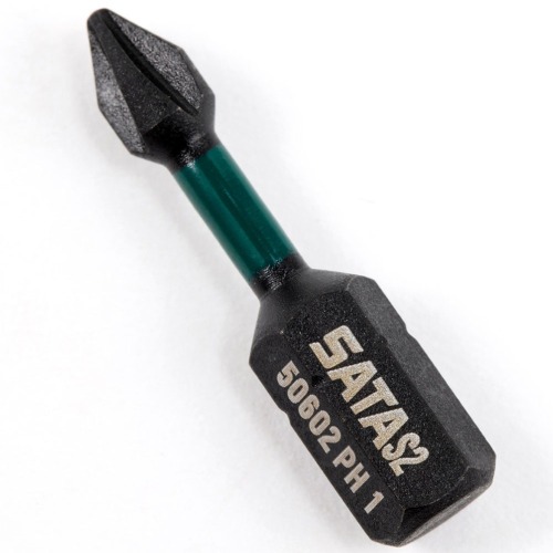 Jogo de bits de impacto philips Ph1 x 29mm encaixe 1/4 Jogo de bits de impacto philips Ph1 x 29mm encaixe 1/4