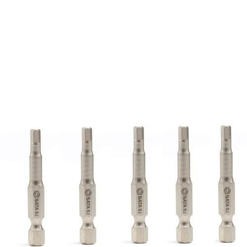 Jogo de bits hexagonal 3,0 x 50 mm encaixe 1/4 Jogo de bits hexagonal 3,0 x 50 mm encaixe 1/4