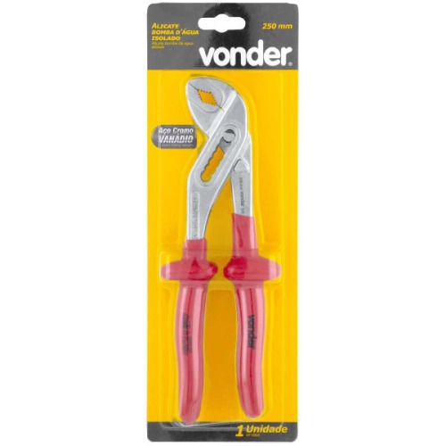 Alicate bomba d'agua 250mm isolado IEC60900 Alicate bomba d'agua 250mm isolado IEC60900