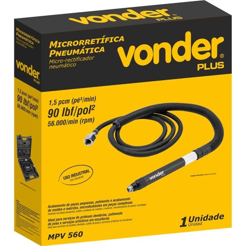 Microrretífica pneumática encaixe 1/8 Microrretífica pneumática encaixe 1/8