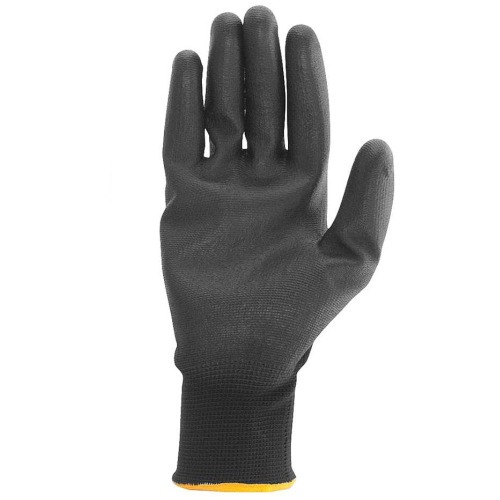 Luva de poliéster com poliuretano preta tamanho 9 - PPV 1009 Luva de poliéster com poliuretano preta tamanho 9 - PPV 1009