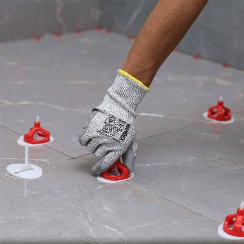 Espaçador e nivelador para piso 2,00 mm com 50 peças - Easy Spin Espaçador e nivelador para piso 2,00 mm com 50 peças - Easy Spin